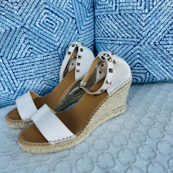 Maypol Double Rockstud Wedge Sandal - Picture 4 of 8